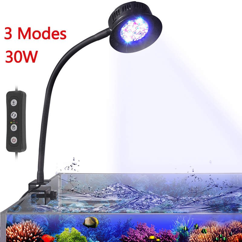 Marine Aquarium Timing - Luz LED de arrecife para acuario