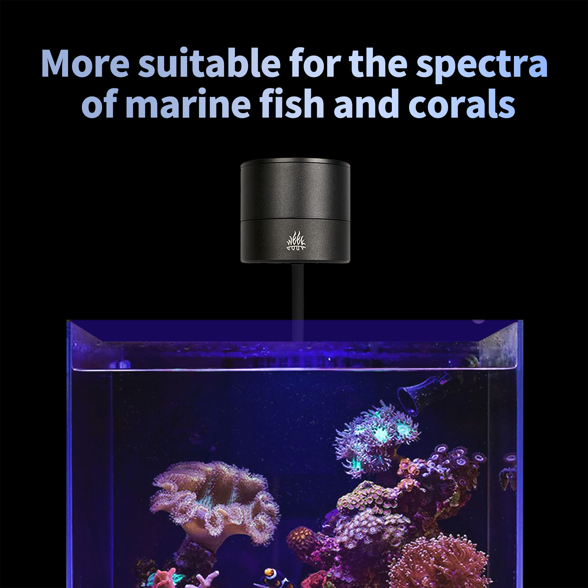 Marine Aquarium Timing - Lámpara LED T95 Sea de 50W