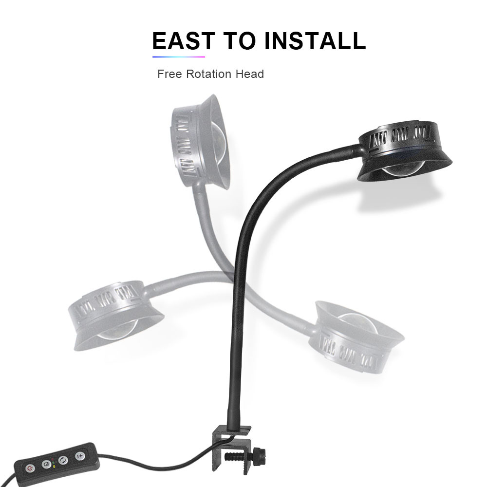 Luz LED de arrecife para acuar - Marine Aquarium Timing reseña y precio