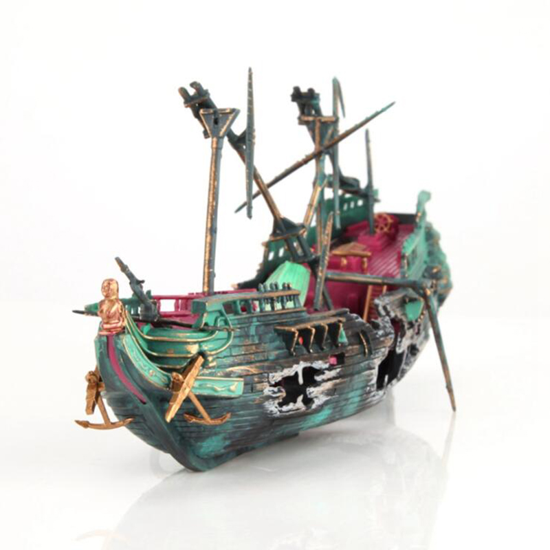 ¡OFERTA! Barco Decorativo Gran - Aquarium Marineland reseña y precio