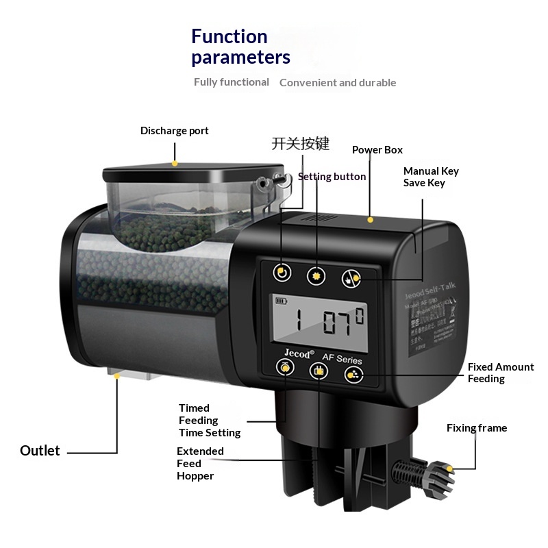 Alimentador Automático Intelig - Marine Aquarium Timing reseña y precio