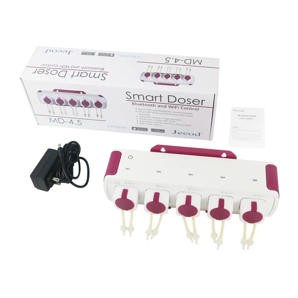 Jebao Jecod dosificador inteli - Marine Aquarium Reef reseña y precio