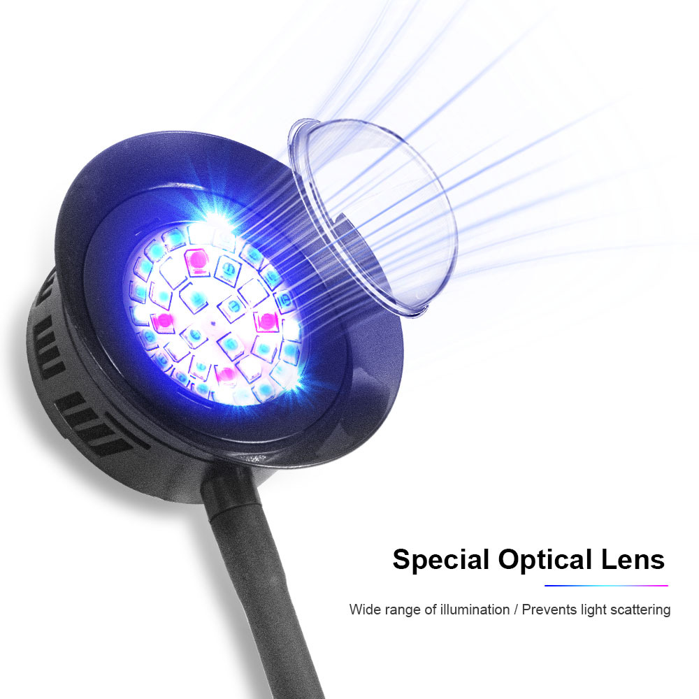 Luz LED de arrecife para acuar - Marine Aquarium Timing reseña y precio