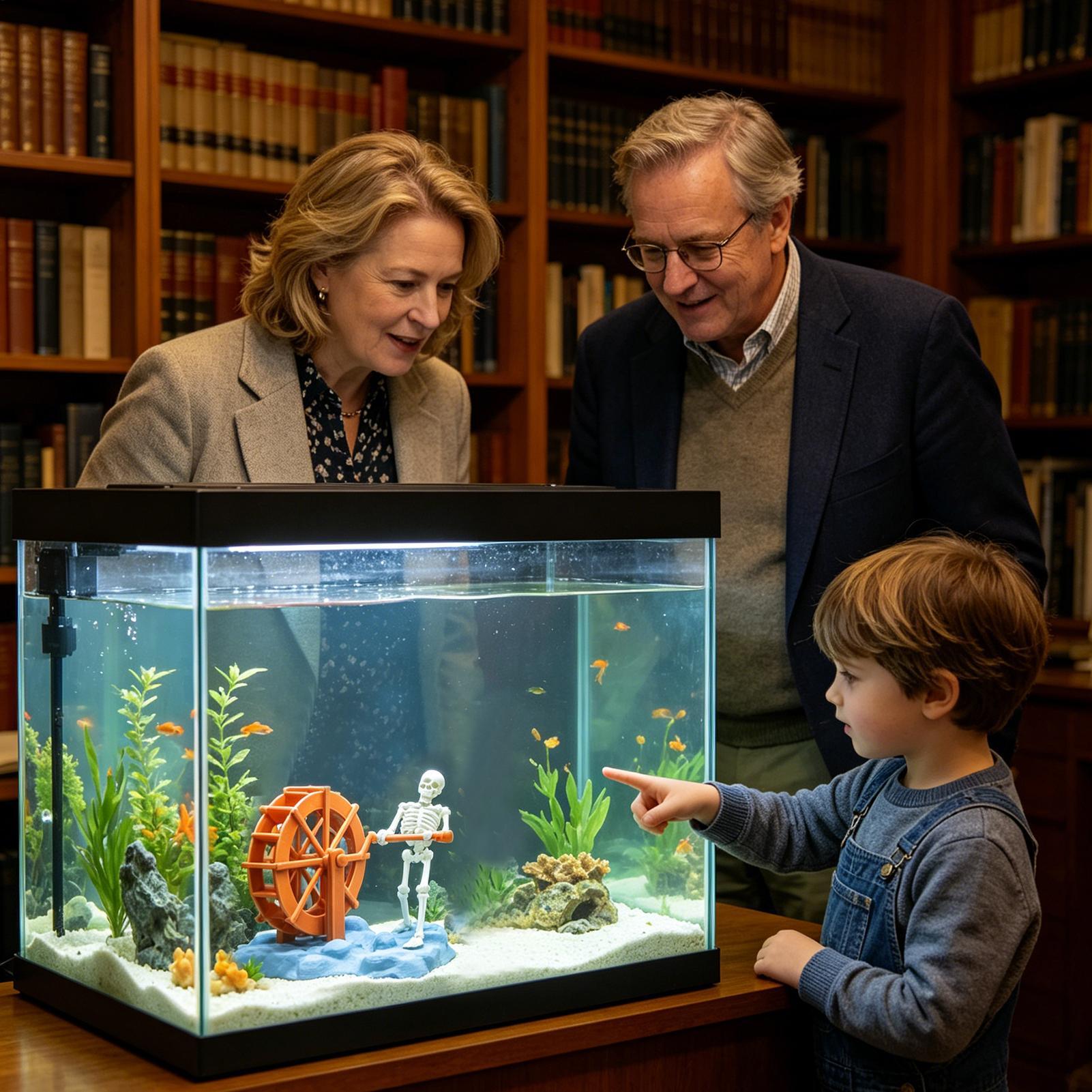 Decoración Creativa de Esquele - Aquarium Marineland reseña y precio